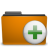 Actions Orange Add Folder To Archive Icon