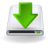 Emblem Downloads Icon