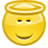 Emotes Face Angel Icon 48x48 png