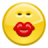 Emotes Face Kiss Icon 48x48 png