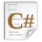 Mimetypes Text X Csharp Icon 48x48 png
