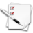 Mimetypes Text X ToDo Icon 48x48 png