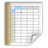 Mimetypes X Office Spreadsheet Template Icon 48x48 png