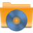 Places KDE Folder CD Icon