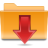 Places KDE Folder Downloads Icon