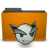 Places Orange Folder deviantART Icon
