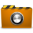 Places Orange Folder Locked Icon 48x48 png