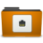 Places Orange Folder Remote Icon 48x48 png