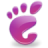 Places Start Here Gnome Pink Icon 48x48 png