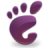 Places Start Here Gnome Violet Icon 48x48 png