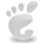 Places Start Here Gnome White Icon 48x48 png