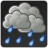 Status Weather Showers Scattered Icon