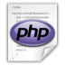 Mimetypes Application X PHP Icon 72x72 png
