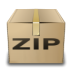 Mimetypes Application ZIP Icon 72x72 png