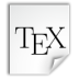Mimetypes TEX Icon 72x72 png