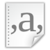 Mimetypes Text CSV Icon 72x72 png