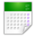 Mimetypes X Office Calendar Icon 72x72 png