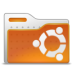 Places Human Folder Ubuntu Icon 72x72 png