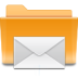 Places KDE Folder Mail Icon 72x72 png