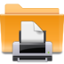 Places KDE Folder Print Icon 72x72 png
