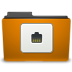 Places Orange Folder Remote Icon 72x72 png
