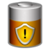 Status Battery Caution Icon 72x72 png