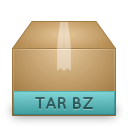 Mimetypes Application X Bzip Compressed TAR Icon 128x128 png