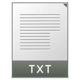 Mimetypes Text Plain Icon 256x256 png