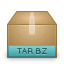 Mimetypes Application X Bzip Compressed TAR Icon 64x64 png