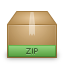 Mimetypes Application ZIP Icon 64x64 png