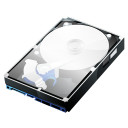 HDD Clear Case Icon 128x128 png