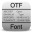 File Otf Icon 32x32 png
