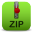 File Zip Icon 32x32 png