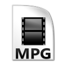Mpg Videos Files Icon 128x128 png