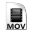 Mov Videos Files Icon 32x32 png