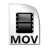 Mov Videos Files Icon