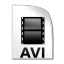 Avi Videos Files Icon 64x64 png