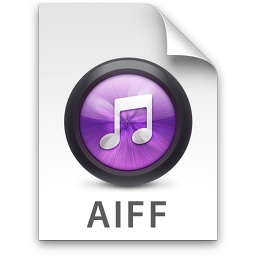 iTunes AIFF Purple Icon 256x256 png