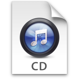 iTunes CD Blue Icon 256x256 png