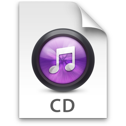 iTunes CD Purple Icon 256x256 png