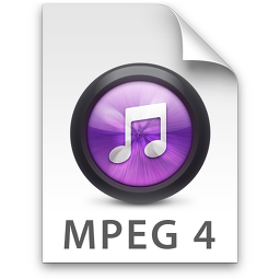 iTunes MPEG4 Purple Icon 256x256 png