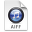 iTunes AIFF Blue Icon 32x32 png