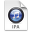 iTunes IPA Blue Icon 32x32 png