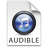 iTunes Audible Blue Icon