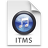 iTunes ITMS Blue Icon