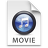 iTunes Movie Blue Icon 48x48 png