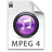 iTunes MPEG4P Purple Icon