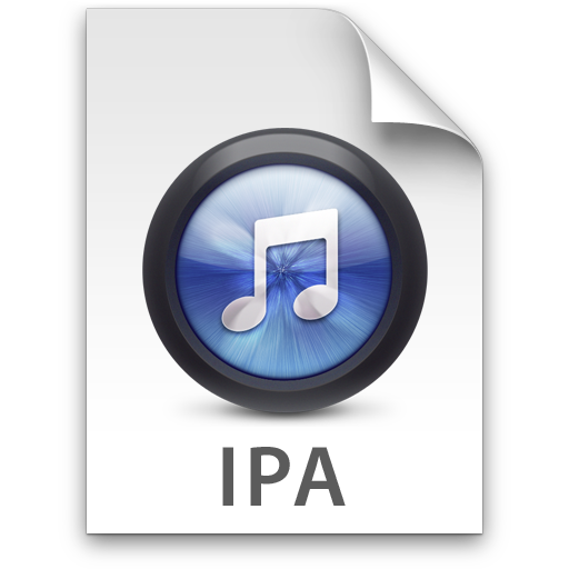 iTunes IPA Blue Icon 512x512 png