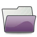 Folder Plum Icon