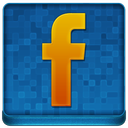 Blue Facebook Coloured Icon